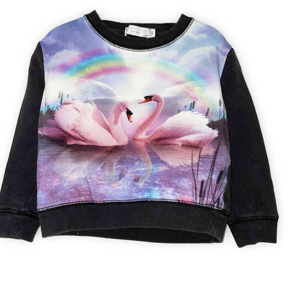Stella McCartney 4T flamingo print sweatshirt